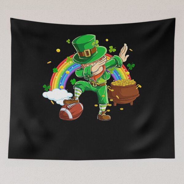Item preview, Dabbing Leprechaun Football Ball St. Patricks Day  Boys designed and sold by BalladOfZeus.