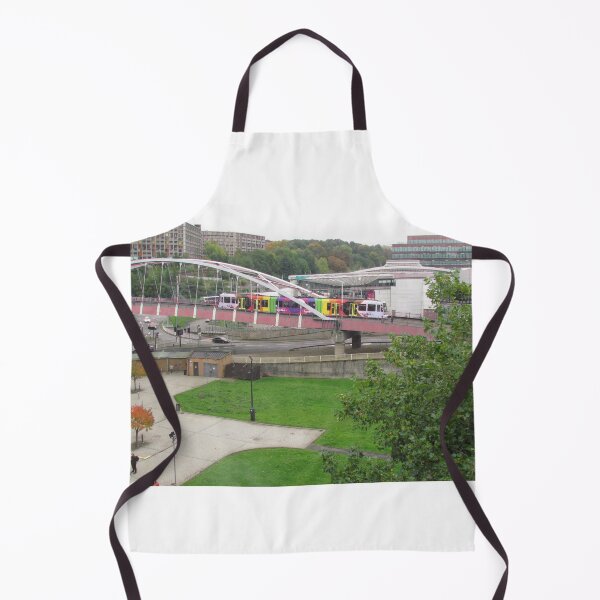 Item preview, Multi Coloured Tram - Ponds Forge, Sheffield designed and sold by wiggyofipswich.