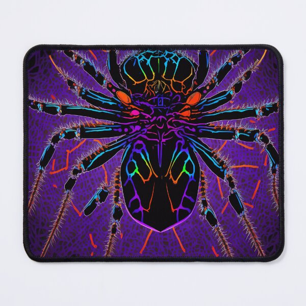 Item preview, “Enigmatic Arachnids: Ultraviolet trippy scan” designed and sold by Art-Vortex-fr.