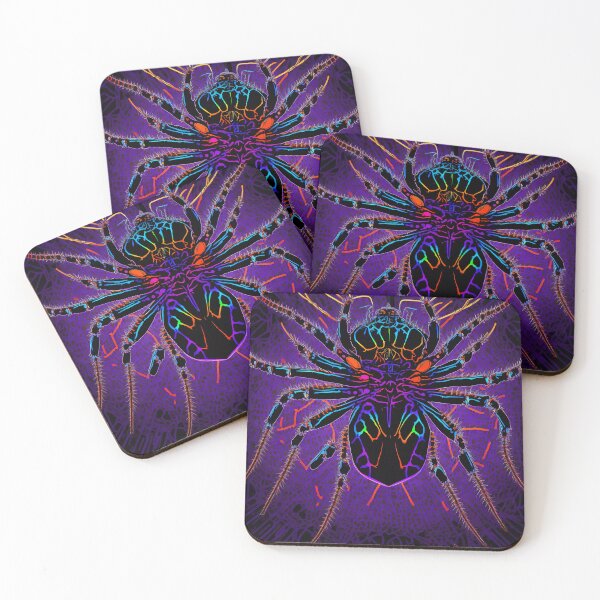 Item preview, “Enigmatic Arachnids: Ultraviolet trippy scan” designed and sold by Art-Vortex-fr.
