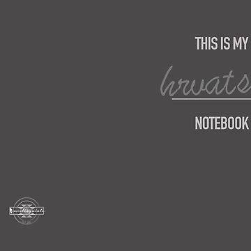 Artwork thumbnail, This is my Croatian Language Notebook by Eurolinguiste