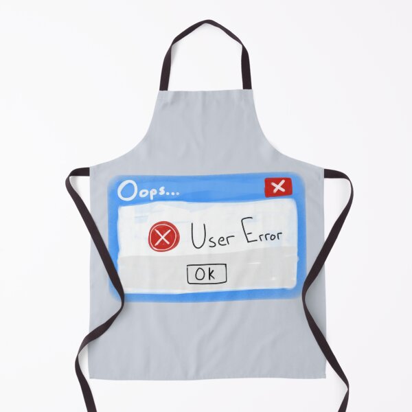 Item preview, Oops User Error Funny designed and sold by doodledont.