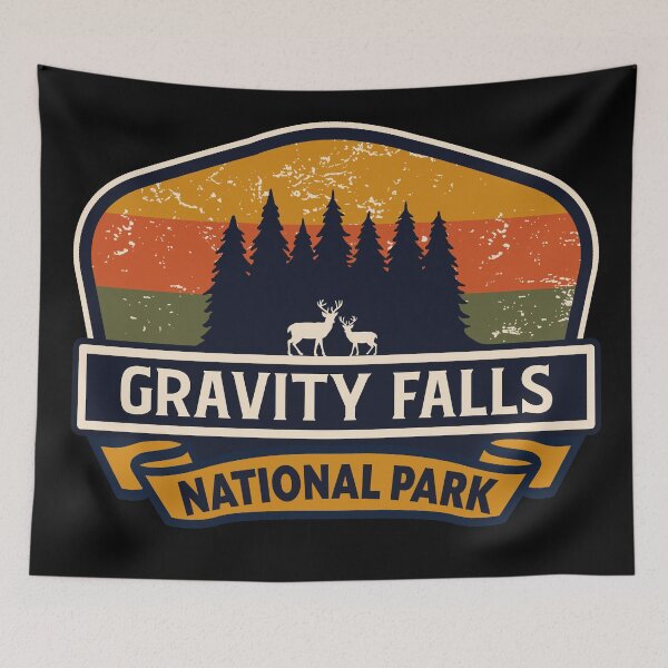 Item preview, Gravity Falls National Park-Vintage designed and sold by Nature-spirit.