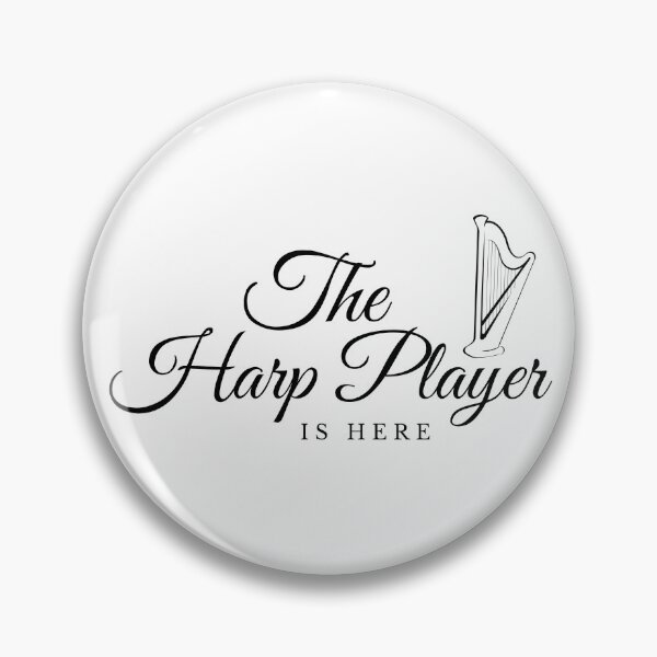 Item preview, Relax The harp Player Is Here designed and sold by TrendMosaic.