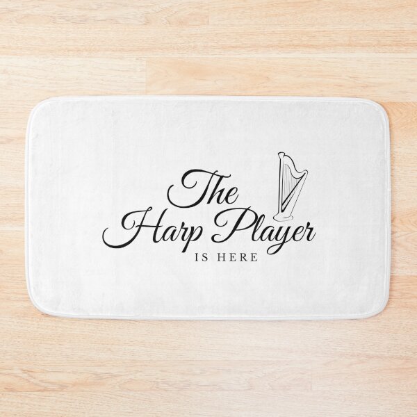Item preview, Relax The harp Player Is Here designed and sold by TrendMosaic.