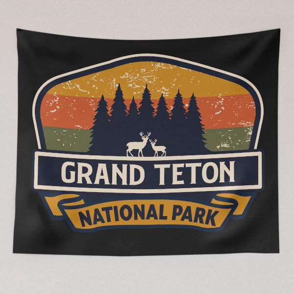 Item preview, Grand Teton National Park-Vintage designed and sold by Nature-spirit.