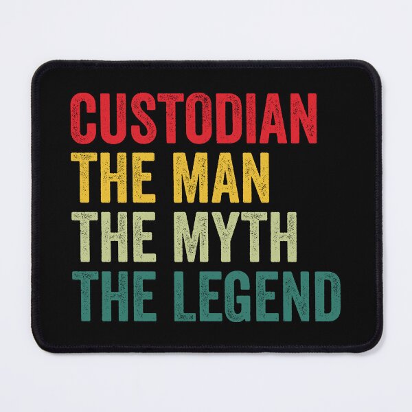 Item preview, Custodian Mens Gift, Man Myth Custodian Legend, Custodian Fathers Day designed and sold by vzrnmichsudops.