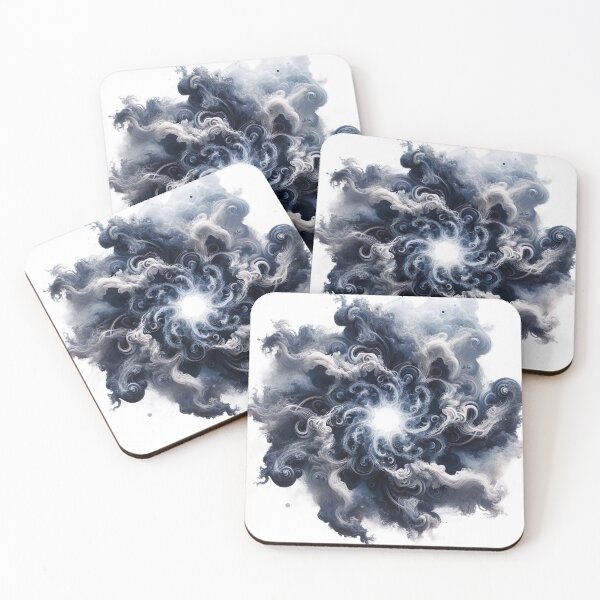 Item preview, "Enchanting Smoke Art: Mesmerizing Shapes and Patterns on a Clean Canvas" designed and sold by Huycao211.
