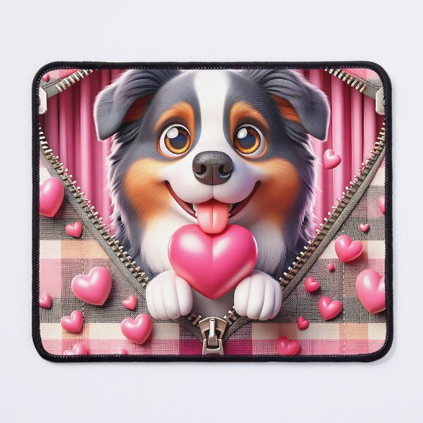 Item preview, Lovely dog open the zipper designed and sold by Marcu Ioachim.