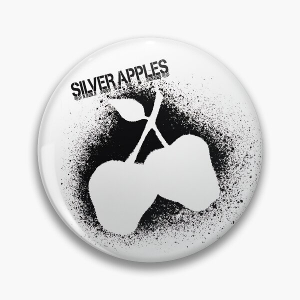 Item preview,  Silver Apples - Stencil - Black on light designed and sold by blacktocomm.