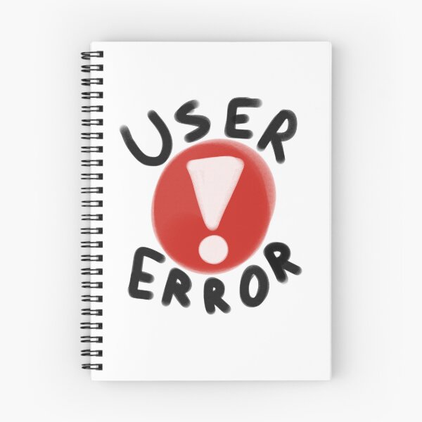 Item preview, User Error Funny Tech Support designed and sold by doodledont.