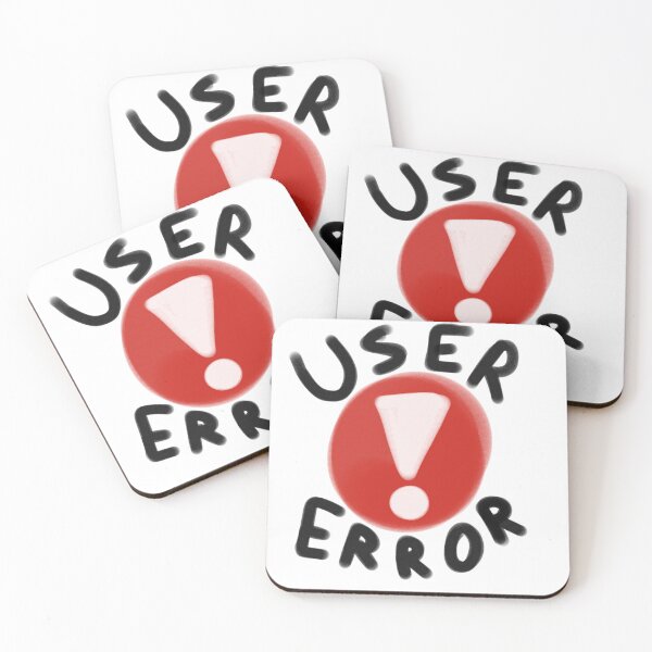 Item preview, User Error Funny Tech Support designed and sold by doodledont.