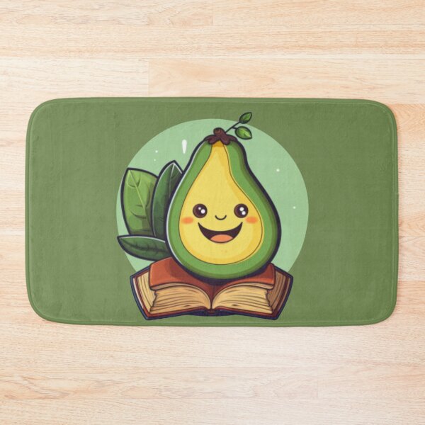 Item preview, Mamacado Cute Little Avocado Smiling on Open Book designed and sold by cristina1001.
