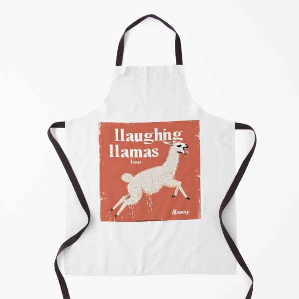 Item preview, Laughing Llamas Leap Alliteration Art Print - Lively Llama designed and sold by ArboretumFinds.