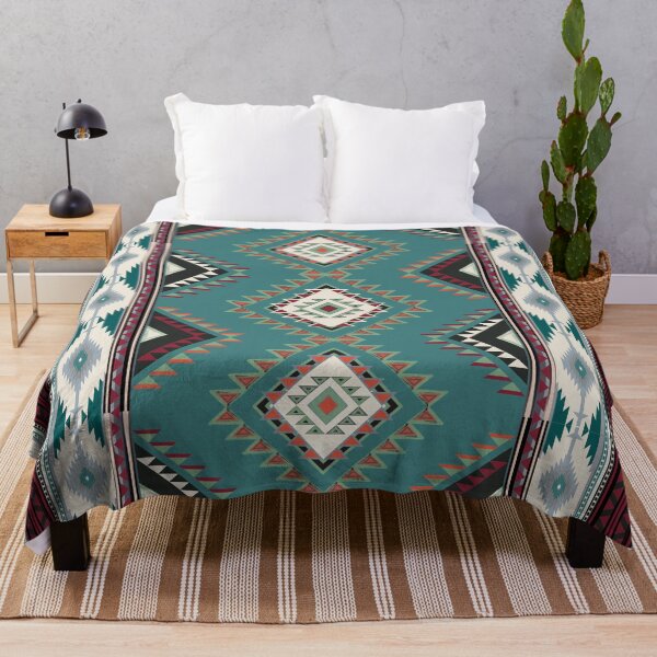 Item preview,  Navajo tribal vector seamless pattern. Native American ornament. Ethnic South Western decor style. Boho geometric ornament. Vector seamless pattern. Mexican blanket, rug. Woven carpet illustration designed and sold by SittipongDesign.