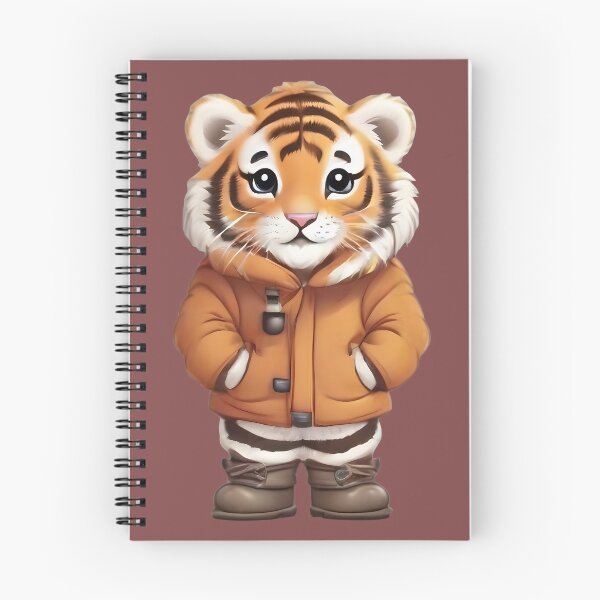 Item preview, Fluffy Feline Bliss: Adorable Tiger Cub Collections designed and sold by nadeem4design.