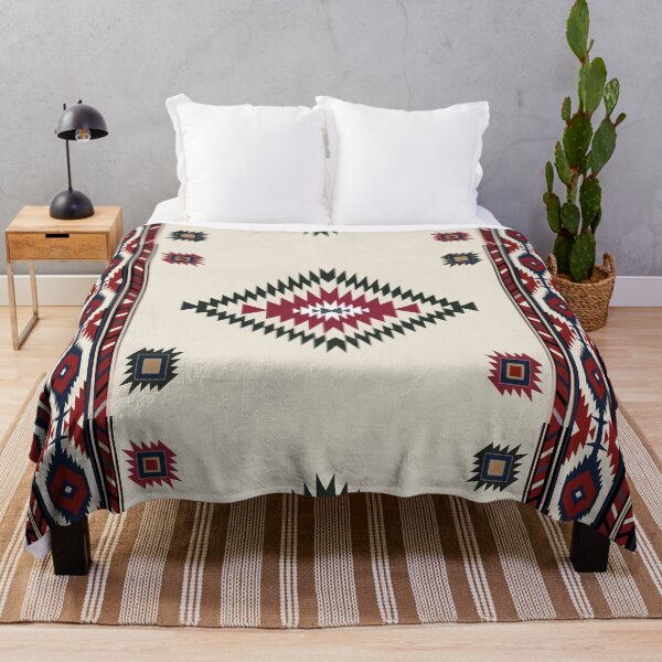 Item preview,  Navajo tribal vector seamless pattern. Native American ornament. Ethnic South Western decor style. Boho geometric ornament. Vector seamless pattern. Mexican blanket, rug. Woven carpet illustration designed and sold by SittipongDesign.