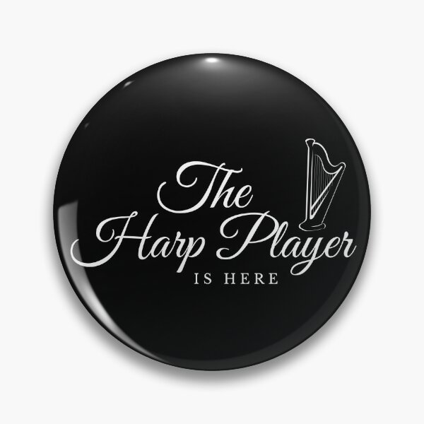Item preview, Relax The harp Player Is Here designed and sold by TrendMosaic.