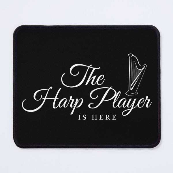Item preview, Relax The harp Player Is Here designed and sold by TrendMosaic.