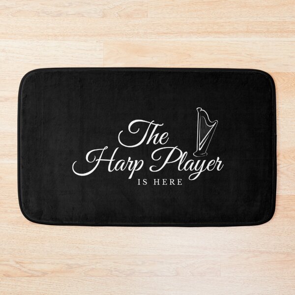 Item preview, Relax The harp Player Is Here designed and sold by TrendMosaic.