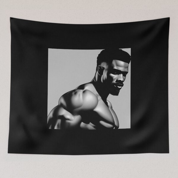 Item preview, BB Muscle Leather Daddy Pride LGBTQ Gay Pride Graphic Design designed and sold by ItsAKinkThing.