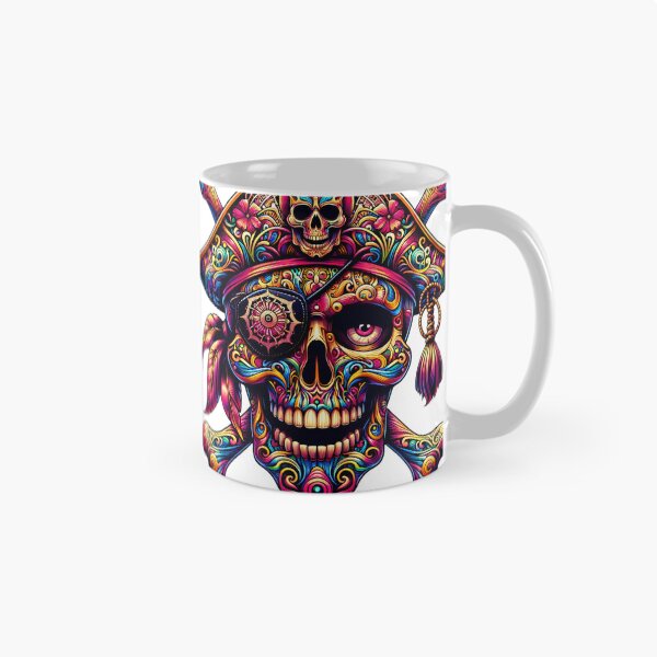 Item preview, Vibrant Pirate Buccaneer: A Chromatic Odyssey" designed and sold by ArtComixHaven.