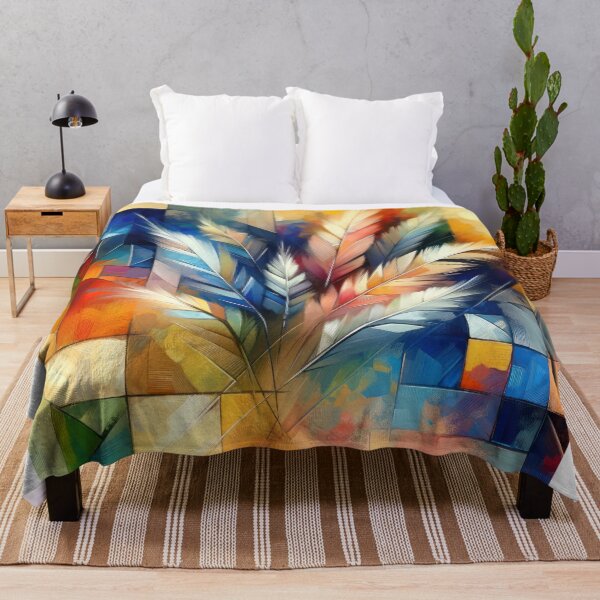 Item preview, Mosaic of Feathered Hues designed and sold by Vlark555.