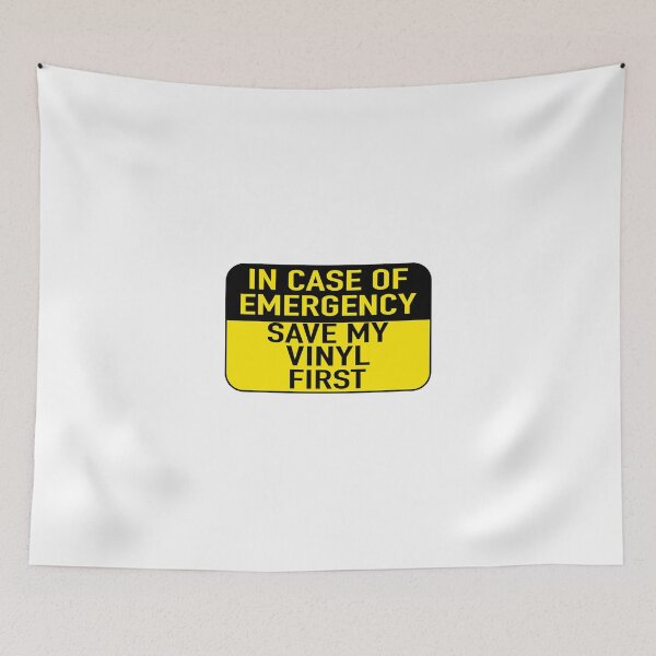 Item preview,  In Case Of Emergency Save My Vinyl First designed and sold by Marvelpic.