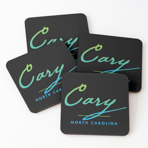 Item preview, Cary North Carolina Typographic Design designed and sold by Futurebeachbum.