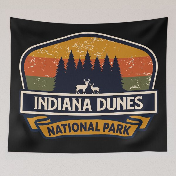 Item preview, Indiana Dunes National Park-Vintage designed and sold by Nature-spirit.