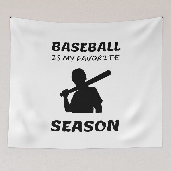 Artikelvorschau, Baseball ist meine Lieblingsjahreszeit entworfen und verkauft von Gilpro Designs.