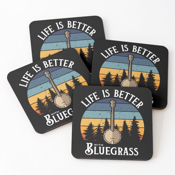 Item preview, Life is Better with Bluegrass (Banjo) designed and sold by Propeller Cap, LLC.