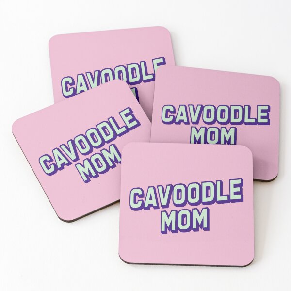 Item preview, Cavoodle Mom Retro Beach Summer Bubble Gum Gift  designed and sold by Guarddogdrive.