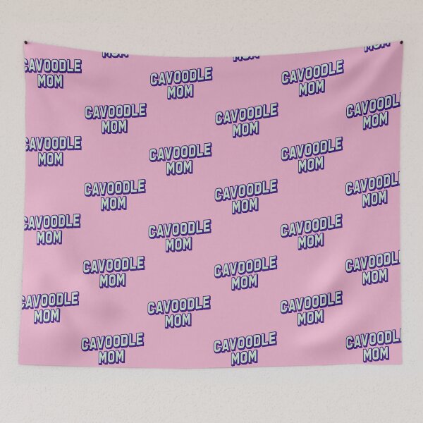 Item preview, Cavoodle Mom Retro Beach Summer Bubble Gum Gift  designed and sold by Guarddogdrive.