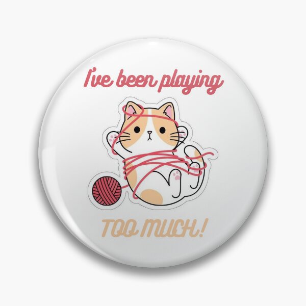 Item preview, Playful Cute Cat Simple Stickers Design designed and sold by AkaReddie94.