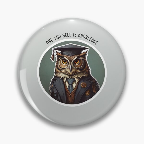 Item preview, Owl You Need is Knowledge Wise Whimsy: Owl Professor  designed and sold by SashinkaShop.