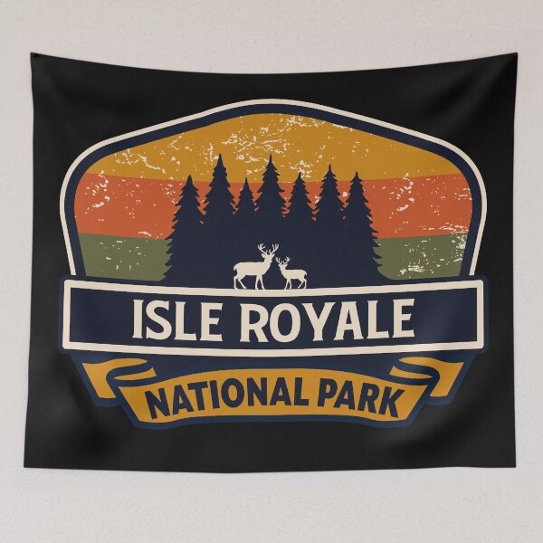 Artikelvorschau, Isle Royale Nationalpark-Vintage entworfen und verkauft von Nature-spirit.