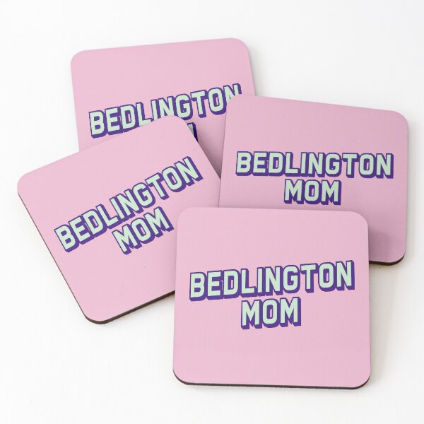 Item preview, Bedlington Mom Retro Beach Summer Bubble Gum Gift  designed and sold by Guarddogdrive.
