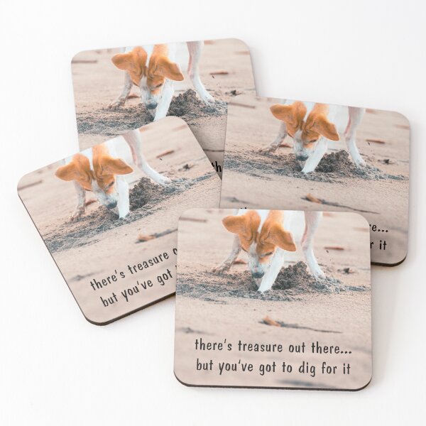 Item preview, Dog digging: There's treasure out there... but you've got to dig for it. designed and sold by SomeGuyLou.