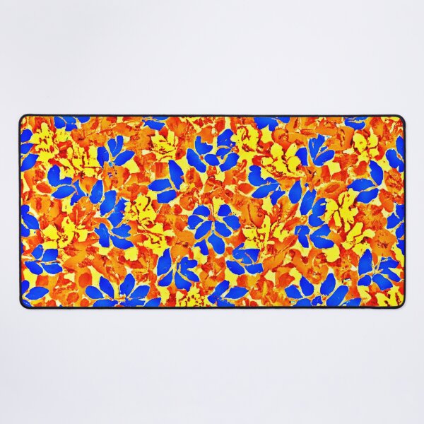 Item preview, Chic Color Burst Foliage Pattern designed and sold by Health And Fitness Posts e-Store.