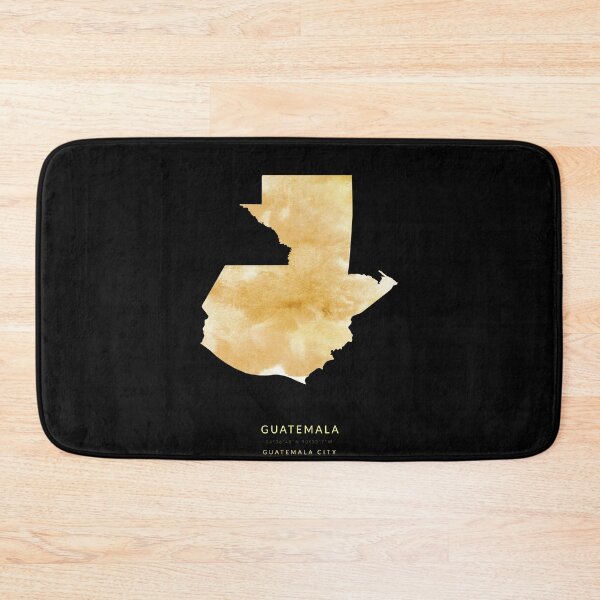 Item preview, Guatemala map in gold color designed and sold by Jerhus.