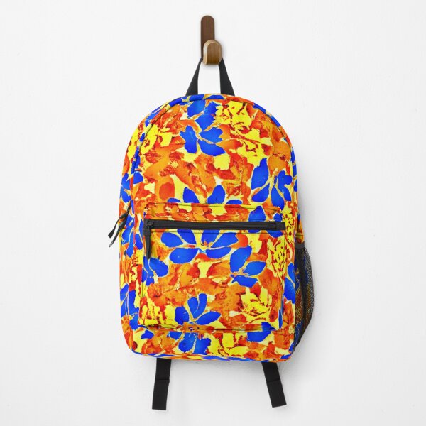 Item preview, Chic Color Burst Foliage Pattern designed and sold by Health And Fitness Posts e-Store.