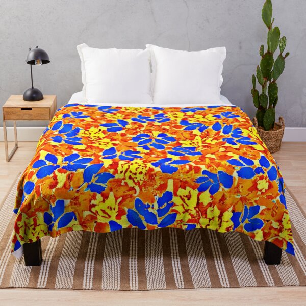 Item preview, Chic Color Burst Foliage Pattern designed and sold by Health And Fitness Posts e-Store.