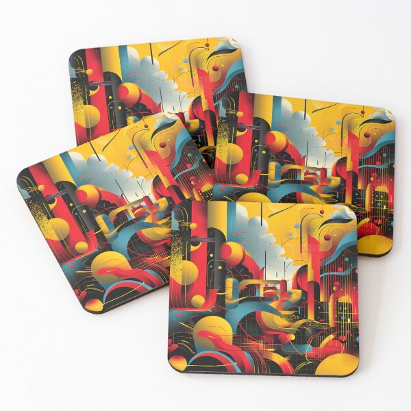 Item preview, "Retrofuturistic Symphony" designed and sold by APARTAI EU.