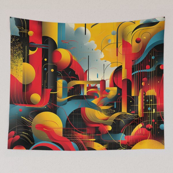Item preview, "Retrofuturistic Symphony" designed and sold by APARTAI EU.