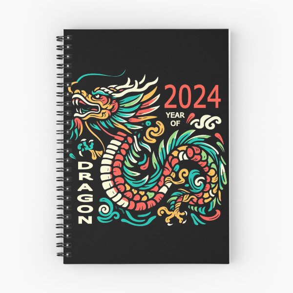 Item preview, Year Of The Dragon 2024 Chinese New Year designed and sold by CreepyCornerArt.