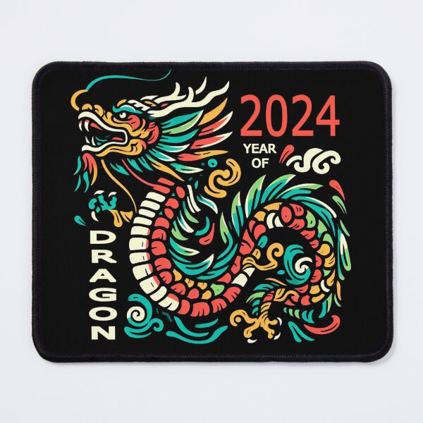 Item preview, Year Of The Dragon 2024 Chinese New Year designed and sold by CreepyCornerArt.