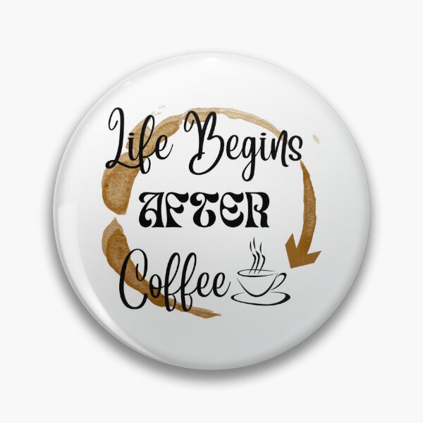 Item preview, Life Begins AFTER Coffee designed and sold by caFUNated.