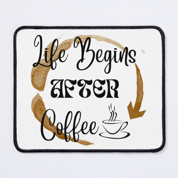 Item preview, Life Begins AFTER Coffee designed and sold by caFUNated.