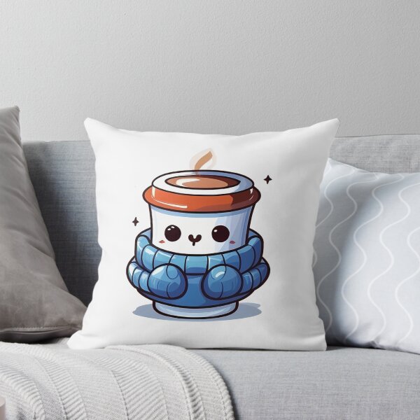 Item preview, Coffee cup wearing muffler designed and sold by Serene Madcap.